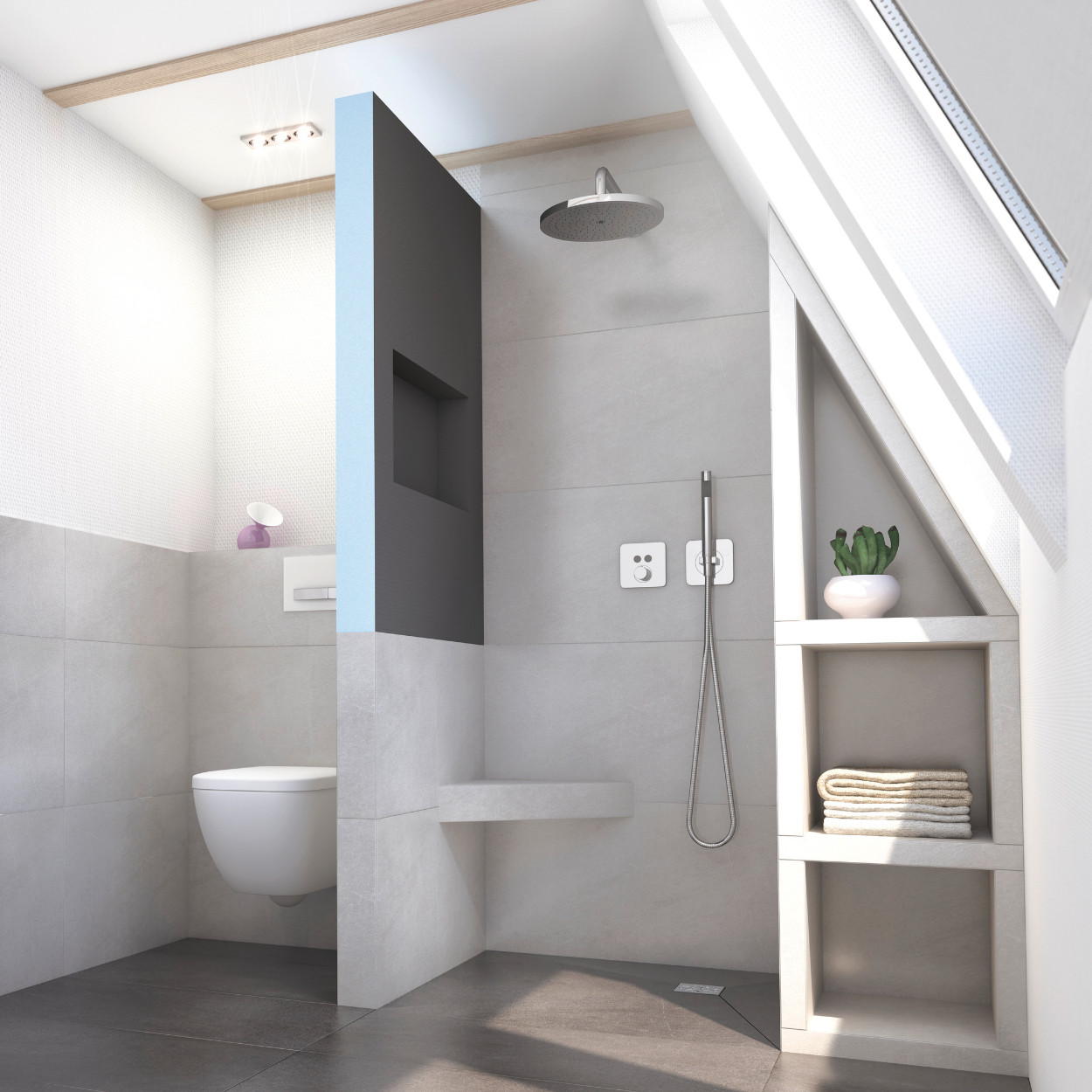 Wedi Sanwell Wandelement met Nis
